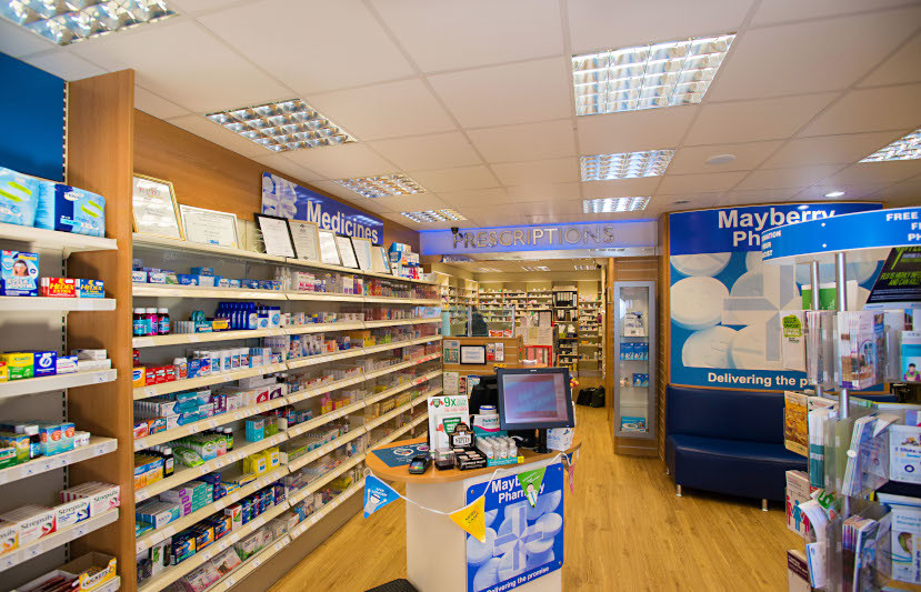 BD Rowa in the Mayberry Pharmacy, South East Wales