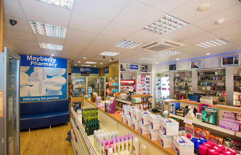 BD Rowa in the Mayberry Pharmacy, South East Wales