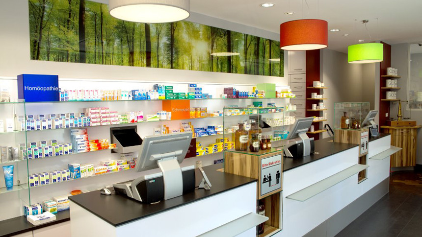 DB Rowa dans la pharmacie Engel-Apotheke, Autriche