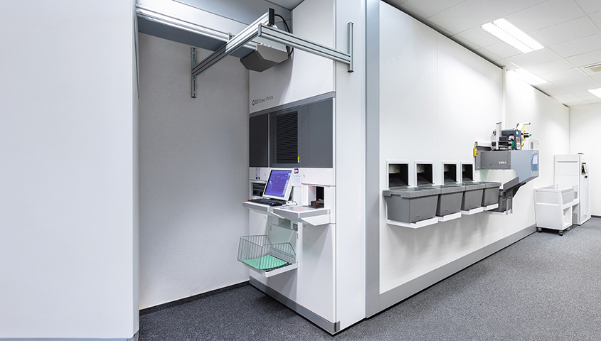 BD Rowa™ Label Printer ermöglicht die Automatisierung der patientenindividuellen Etikettierung.