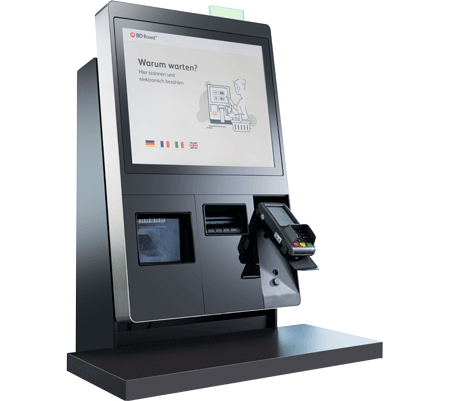 BD Rowa Self-Checkout enables independent payment in pharmacies.
