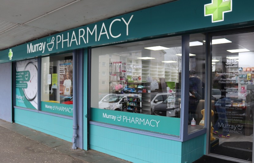 BD Rowa in the Murray Pharmacy, East Kilbride, UK