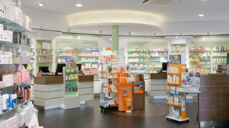 BD Rowa in the Pharmacie Schon-Tanson, Dudelange, Luxembourg