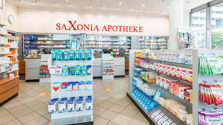 BD Rowa dans la pharmacie SaXonia Apotheke - Internationale Apotheke, Dresden