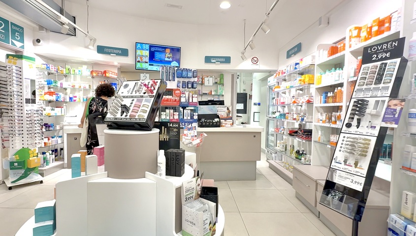 BD Rowa nella Farmacia Danero, Carloforte e Teulada (SU)
